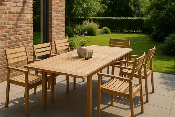 Udtræks havebord – din guide til fleksible og elegant indretning af haven